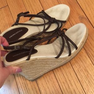 Banana Republic wedges.